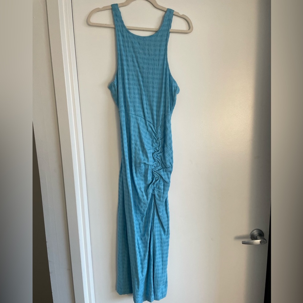 Free People Ruched Midi Dress
